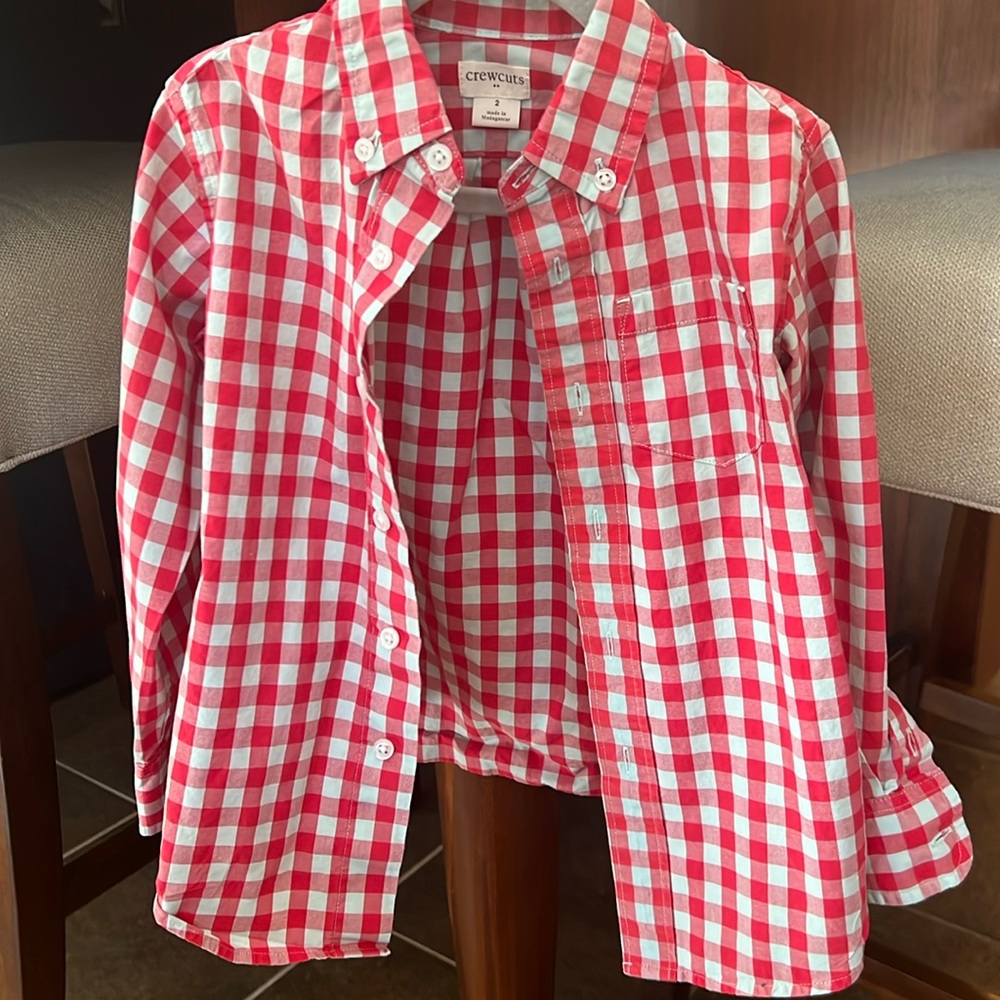 Jcrew button up oxford shirt Kids